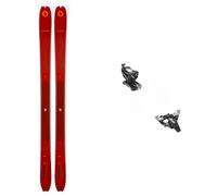Blizzard - Sci da alpinismo - Pack Zero G 96 2026 per Uomo in Legno - rosso
