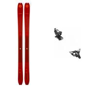 Blizzard - Sci da scialpinismo - Pack Zero G 96 2026 per Uomo in Legno - rosso