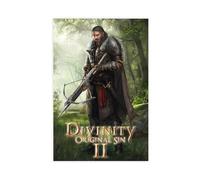 BLJKHTGG Divinity Original Sin II, poster con videogiochi, stampa artistica da parete su tela, 30 x 45 cm
