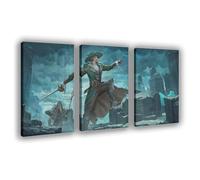 BLJKHTGG Divinity Original Sin II - Poster decorativo in tela per fan dei videogiochi, decorazione per camera da letto, idea regalo, 50 x 75 cm