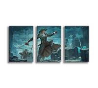 BLJKHTGG Divinity Original Sin II - Poster decorativo in tela per fan dei videogiochi, decorazione per camera da letto, 60 x 90 cm