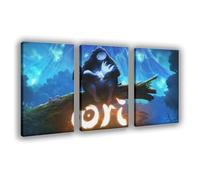 BLJKHTGG Ori and the Blind Forest Videogioco Home • 2 poster su tela da parete con stampa artistica da parete 20 x 30 cm