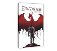 BLJKHTGG Poster con stampa artistica da parete, motivo: Dragon Age II, unisex, 40 x 60 cm