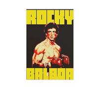BLJKHTGG Poster del film Rocky Balboa, stampa artistica da parete su tela, 40 x 60 cm