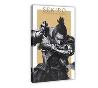 BLJKHTGG Sekiro Shadows Die Twice Poster_ Videogioco Poster su tela, stampa artistica da parete, 20 x 30 cm
