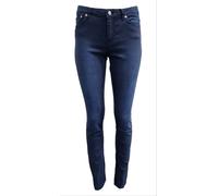 Jeans Skinny Stretch Slim Fit Bassi Blu Prato Da Donna NWT