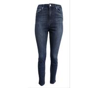 BLK DNM Jeans Alti Blu Acqua Da Donna #WJ580101 $190 NWT