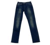 BLK DNM Jeans Blu A Vita Media Da Donna 31 #WJ810101 Taglia 26/32 NWT