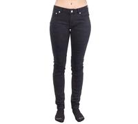 BLK DNM Jeans Distressed Grigi Per Donna #WJ870301 $215 NWT