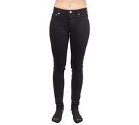 BLK DNM Jeans Neri Da Donna Monroe Con Cerniera Alla Caviglia #WJ350401 $215 NWT