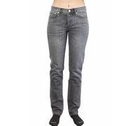 BLK DNM Jeans Neri Lavati Con Whisker Da Donna #WJ420601 $215 NWT