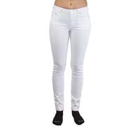 BLK DNM Jeans Slim Bianchi Da Donna #WJ790101 $215 NUOVO Con Etichetta