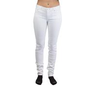 BLK DNM Jeans Slim Fit Bianchi Da Donna #WJ790102 $215 NWT