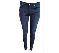 BLK DNM Jeans Slim Fit Donna Blu Prato 26 #WJ500401 NWT
