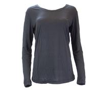 BLK DNM Maglietta A Maniche Lunghe Da Donna 10, Grigio Uniforme, Piccola