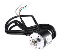 BLLBOO -Sensore Rotazione- Sensore - Encoder 600P/R Encoder Rotazione Incrementale Fotoelettrico 5V 8209 24V AB 8209 fasi Albero 6mm