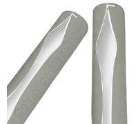 BLLMTEAR 2 Federe for Cuscino Cervicale con Chiusura Lampo - Federa Cilindrica Traspirante for Cuscino Cilindrico con Cerniera, Lavabile(21,2pcs:20x90cm)