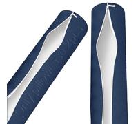 BLLMTEAR 2 Federe for Cuscino Cervicale con Chiusura Lampo - Federa Cilindrica Traspirante for Cuscino Cilindrico con Cerniera, Lavabile(3,2pcs:20x90cm)