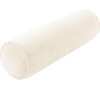 BLLMTEAR Cuscino Cilindrico Cervicale a Rullo 40x10/12x50cm, Cuscino Supporto for Collo Lombare Gambe Schiena, Fodera Rimovibile for Letto Divano Auto Yoga(1,Sponge:15x100cm)