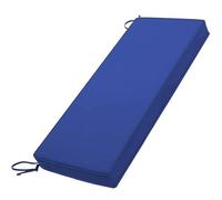 BLLMTEAR Cuscino for Panca da Esterno Impermeabile Spesso 5cm, Cuscino Sedile for Mobili di Ricambio Lavabile Cuscino Panca Antiscivolo, Cuscini for Panche da Giardino Patio(Blue,120x45x5cm)