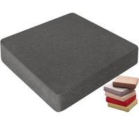 BLLMTEAR Cuscino for Sedie Cucina, 2,3,5,8cm Spessore, Antiscivolo Quadrati Ufficio Cuscini for Sedia Lavabile for Da Pranzo, Esterno E Interno, Giardino(@6,50x8cm/20x3in)