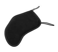 BLLNDX Violino mentoniera Pad Nero Violino Spalla Resto Flannelette Pad Cover Protector per 3/4 4/4 Violino Accessori