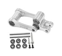 blloocod 7075 Retrogno E Roda Tirata Upgrade per Losi 1/4,Argento | progetto di bearing ingrandito, effetto ammortizzazione, costruzione metallica di qualità, imballaggio compatto, set di