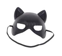 blloocod Eva Cat Mask For Masquerade Party,nero