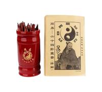 blloocod Kit Divinazione I Ching Legno Naturale