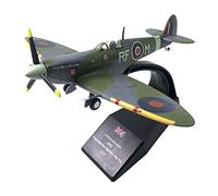 blloocod Modellino Aereo Spitfire Fighter Seconda Guerra Mondiale 1:72 Diecast Alloy Regno Unito Inghilterra Collezione Militare Decorazione