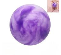 blloocod Palla da Ginnastica Ritmica 18cm (7.09 inch) in PVC Resistente per Danza, Esercizi e Gare - Gonfiabile e Portatile- Rosa Viola
