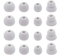 BLLQ Tappi auricolari grigi compatibili con Beats Flex, tappi di ricambio per auricolari wireless Beat s Flex, 8 paia, grigio chiaro [Flex]