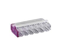 BLM, Mini Connex, Terminale a inserimento diretto a 5 vie, Confezione da 10, Compatibile con cavi da 0,2-2,5 mm², Tensione 450 V, Corrente 24 A, Lunghezza di spelatura 11 mm,