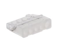 BLM, terminale a inserimento diretto Mini Connex a 4 ingressi, compatibile con cavi da 0,2 a 2,5 mm², tensione 450 V, corrente 24 A, lunghezza di spelatura 11 mm
