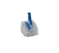 BLM, Terminale a inserimento diretto Mini Connex a 4 vie, confezione da 100, compatibile con cavi da 0,2-2,5 mm², tensione 450 V, corrente 24 A, lunghezza di spelatura 11 mm