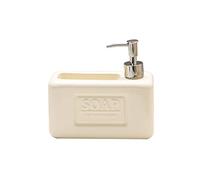 BLMAGS Pratico Dispenser di Sapone da Bagno in Ceramica con Pompa a Pressione Manuale Dispenser per lozione Bottiglia da Cucina Flacone di Sapone da 850 ml (28,7 Once) Popolare