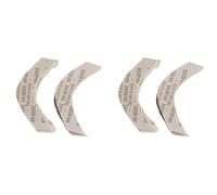 Blmirror 144 Pz/No Lustro Capelli Parrucca Nastro Doppio Adesivo Strisce di Estensione Impermeabile per Toupee/Parrucche del Merletto Film CC Forma