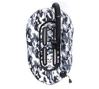 Blmirror 30Lbs Scuba Diving Snorkeling Donut Wing Singolo Serbatoio BCD Compensatore di Galleggiamento Scuba Professional Diver Gear Scuba, Snow Camouflage