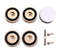 Blmirror 4 Piedini Isolanti per Giradischi HiFi, Piedini per Altoparlanti, Cuscinetti Audio, per Amplificatore/Altoparlante/Giradischi, 40 X 15 Mm,