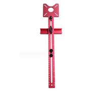 Blmirror Base Staffa per Scanalatura di Fresatura per Taglierina Guida per Bordi Posizionamento del Cerchio Tagliere Utensile Cerchio del Router da Pollici e cm Resistente Facile da Usare A