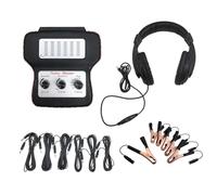 Blmirror Stetoscopio Elettronico Rilevatore di Rumore per Auto Macchina Diagnostica Rilevatore di Rumore Multicanale Rilevatore di Suoni Anomali Durevole Facile Installazione