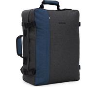 Hauptstadtkoffer Blnbag M3 Zaino da Cabina Unisex-Adulto, Zaino per Bagaglio a Mano Easyjet, Zaino da Viaggio con Scomparto per Laptop da 17 pollici, 35lt, Nero(Antracito)