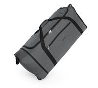 Hauptstadtkoffer Blnbag M4 Borsa da Viaggio con Rotelle Borsa da Viaggio Morbida, Borsa da Viaggio Leggera Pieghevole con Ruote, Borsa a Rotelle, 90 litri, Black Anthrazit