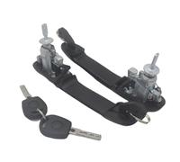 BLNETU Accessori Auto Maniglia Per Porta Anteriore Sinistra Con Serratura A Cilindro Per FORD Per GALAXY 1995-2006 6K0837205 6K0837206 2 PZ