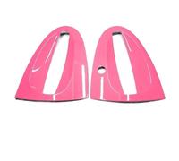 BLNETU Accessori Esterni Maniglie Delle Porte Ciotola Decorazione Copertura Adesivi Per Auto Protettivi Per Mercedes Per Smart 451 Per Fortwo 2008-2014(Pink)