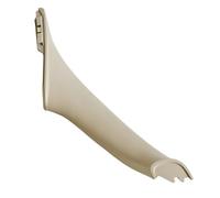 BLNETU Auto Sinistra Destra All'interno Maniglia Interna Pannello Interno Della Porta Tirare La Cornice Di Copertura Per Serie 5 F10 F11 2011 2012-2016 (Beige White-Right)