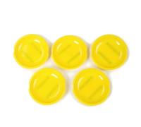 BLNETU Coperture Per Maniglie Per Porte Auto In ABS Per Jeep Per Wrangler JK 2007-2017 Parti Esterne Decorazione Accessori Per Porte 2/4(Giallo,4 door)