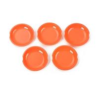 BLNETU Coperture Per Maniglie Per Porte Auto In ABS Per Jeep Per Wrangler JK 2007-2017 Parti Esterne Decorazione Accessori Per Porte 2/4(Orange,4 door)