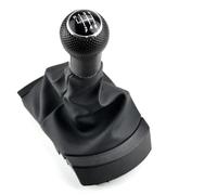 BLNETU Copri Pomello Leva Cambio Auto Cuffia Leva Cambio Collare Parapolvere per Seat per Ibiza 2002 2003 2004 2005 2006 2007 2008(6 Speed)