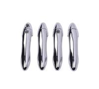 BLNETU Cover Adesiva Per Maniglie Esterne Auto Per Kia Per Optima K5 TF MK3 2011 2012 2013 2014 2015(Silver 2 buttons)